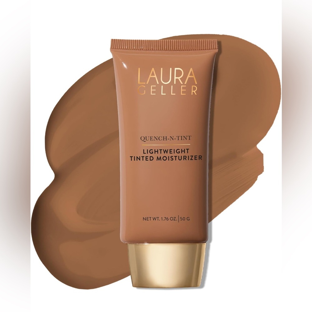 Laura Geller Quench-n-tint Lightweight Tinted Moisturizer Deep New Formula NIB